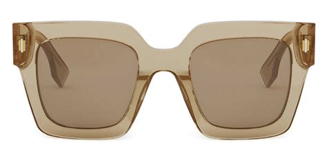 Fendi® FE40101I Square Sunglasses 